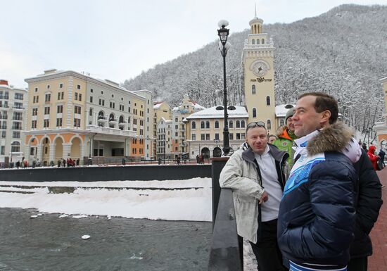 Рабочая поездка Д.Медведев в Южный федеральный округ