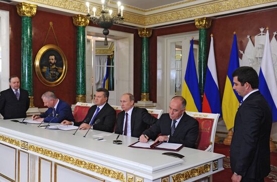 Заседание Российско-Украинской межгосударственной комиссии