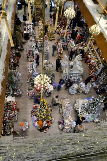 Новогодняя ярмарка в ЦУМе