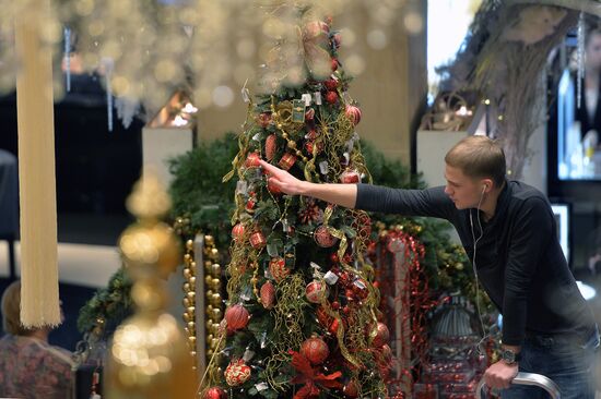 Новогодняя ярмарка в ЦУМе