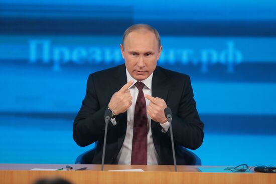Большая пресс-конференция Владимира Путина