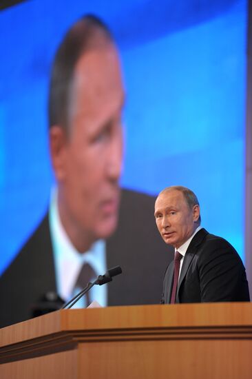 Большая пресс-конференция Владимира Путина