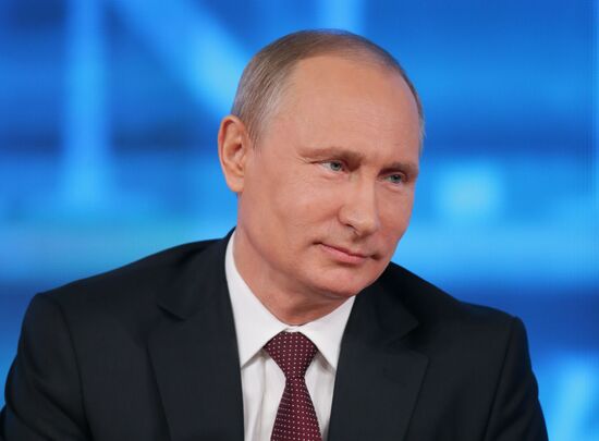 Большая пресс-конференция Владимира Путина