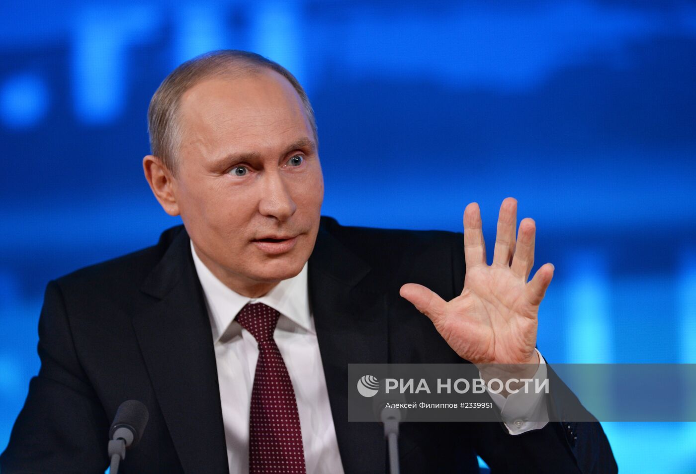 Большая пресс-конференция Владимира Путина
