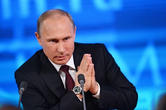 Большая пресс-конференция Владимира Путина