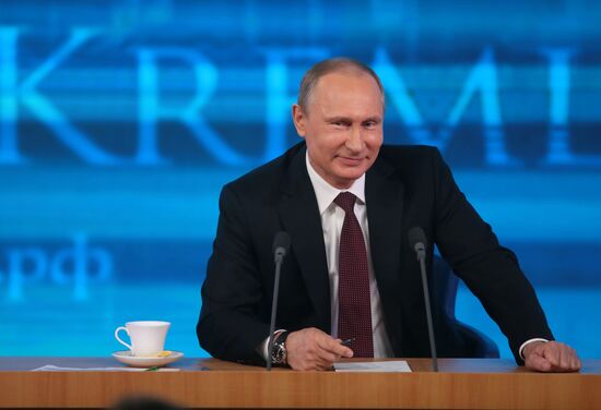 Большая пресс-конференция Владимира Путина