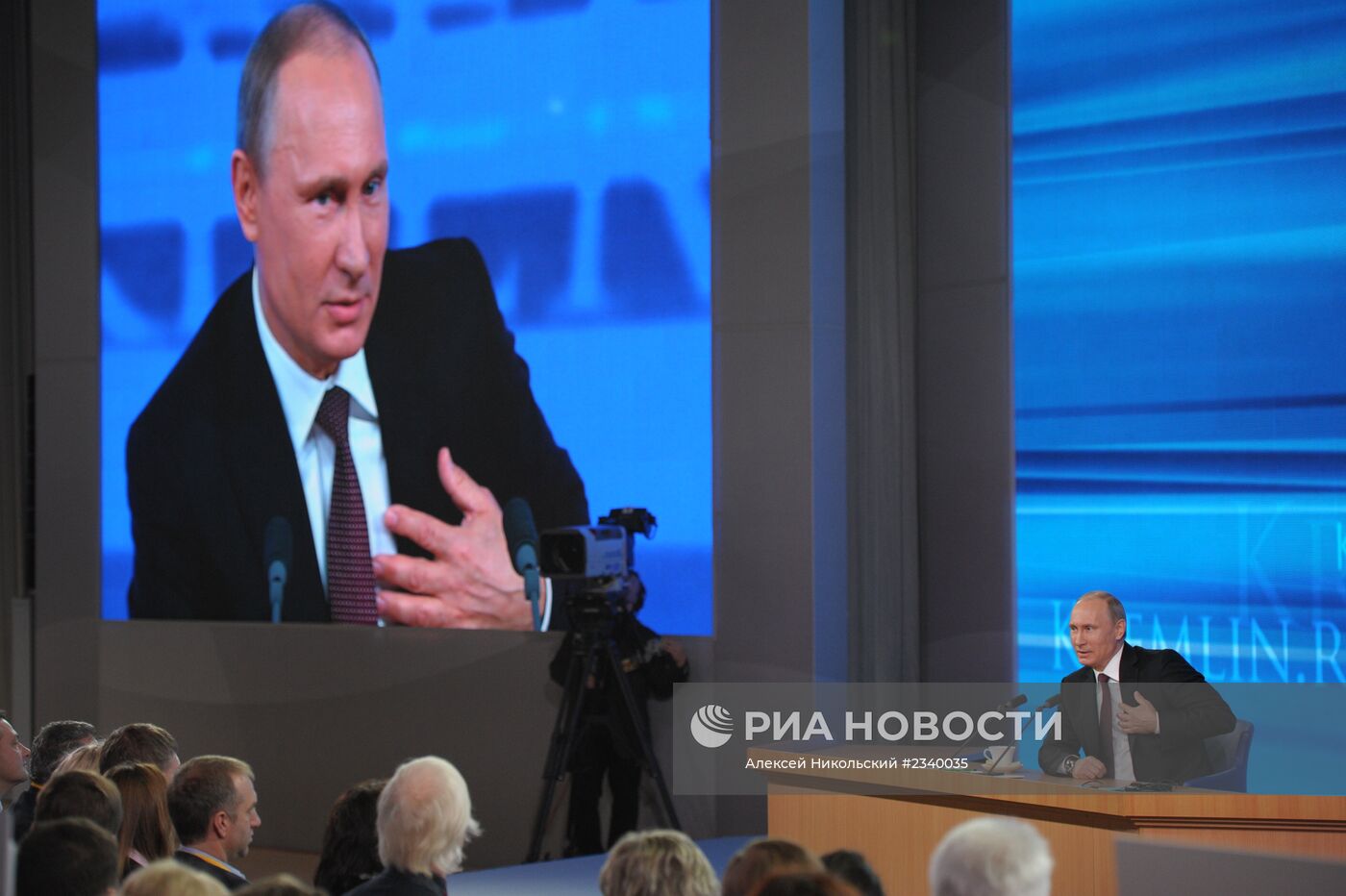 Большая пресс-конференция Владимира Путина