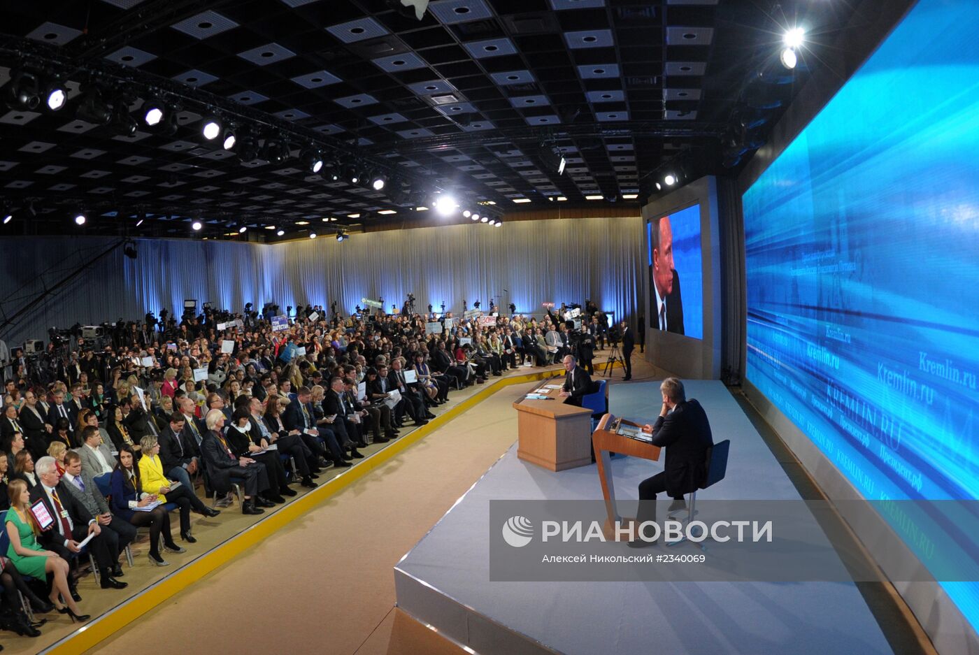 Большая пресс-конференция Владимира Путина