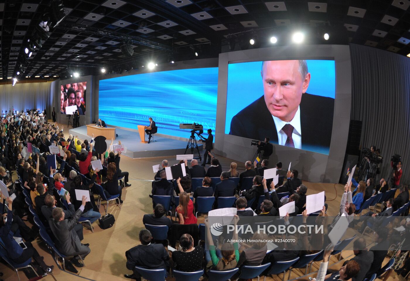 Большая пресс-конференция Владимира Путина