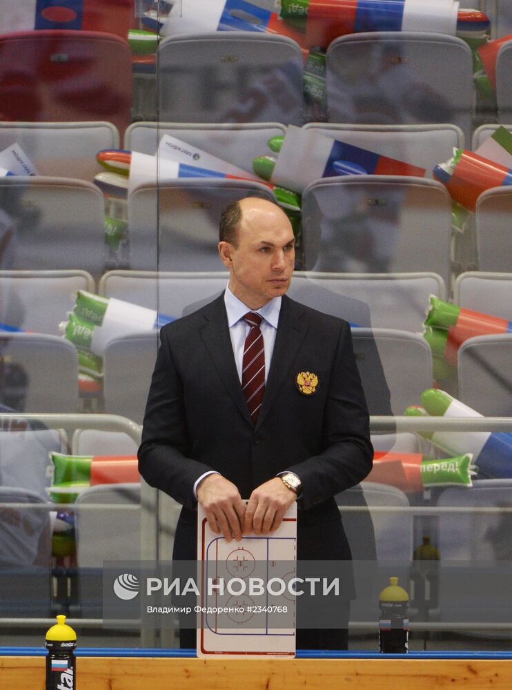 Хоккей. Кубок Первого канала. Матч Россия - Финляндия