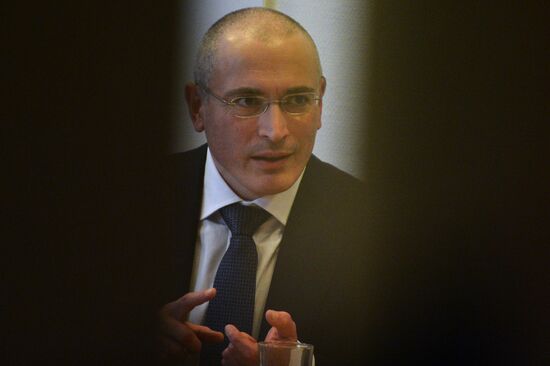 Михаил Ходорковский в Берлине