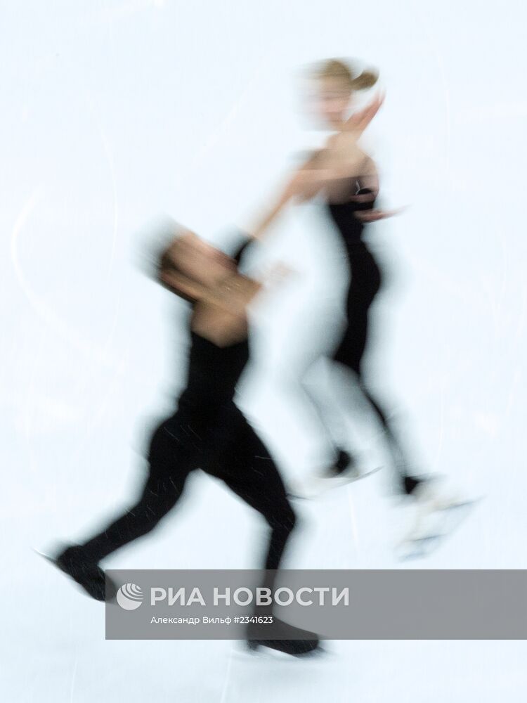 Фигурное катание. Чемпионат России. Тренировки
