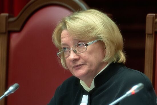 Заседание Конституционного суда РФ