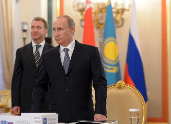 Заседание Высшего Евразийского экономического совета