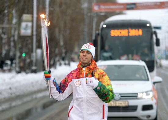 Эстафета Олимпийского огня. Самарская область