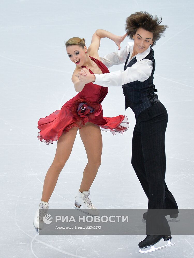 Фигурное катание. Чемпионат России. Танцы на льду. Короткая программа