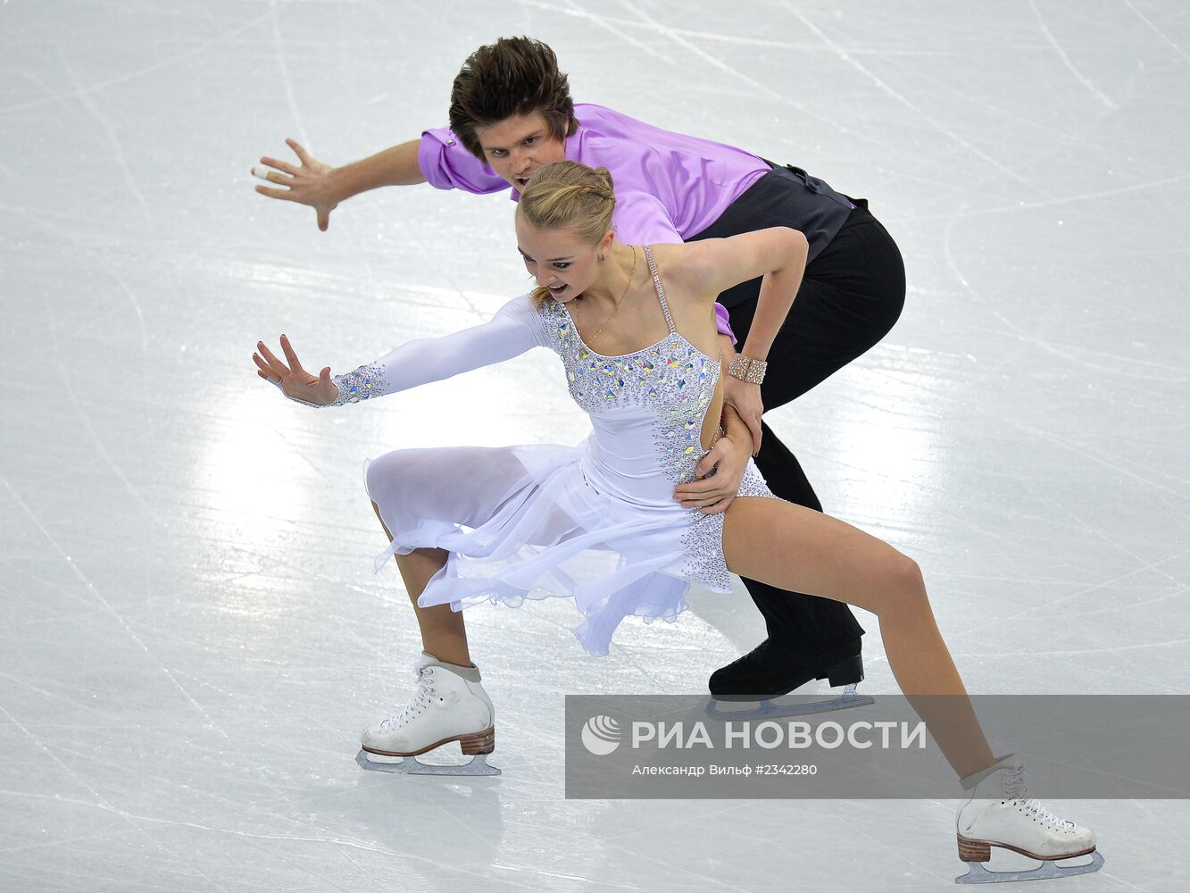 Фигурное катание. Чемпионат России. Танцы на льду. Короткая программа