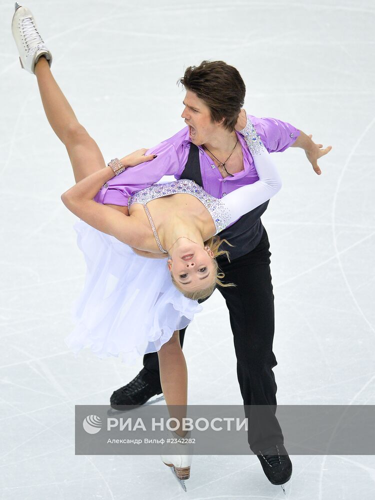 Фигурное катание. Чемпионат России. Танцы на льду. Короткая программа