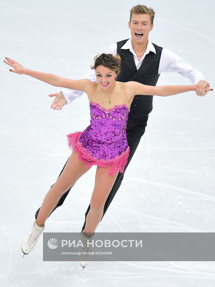Фигурное катание. Чемпионат России. Танцы на льду. Короткая программа