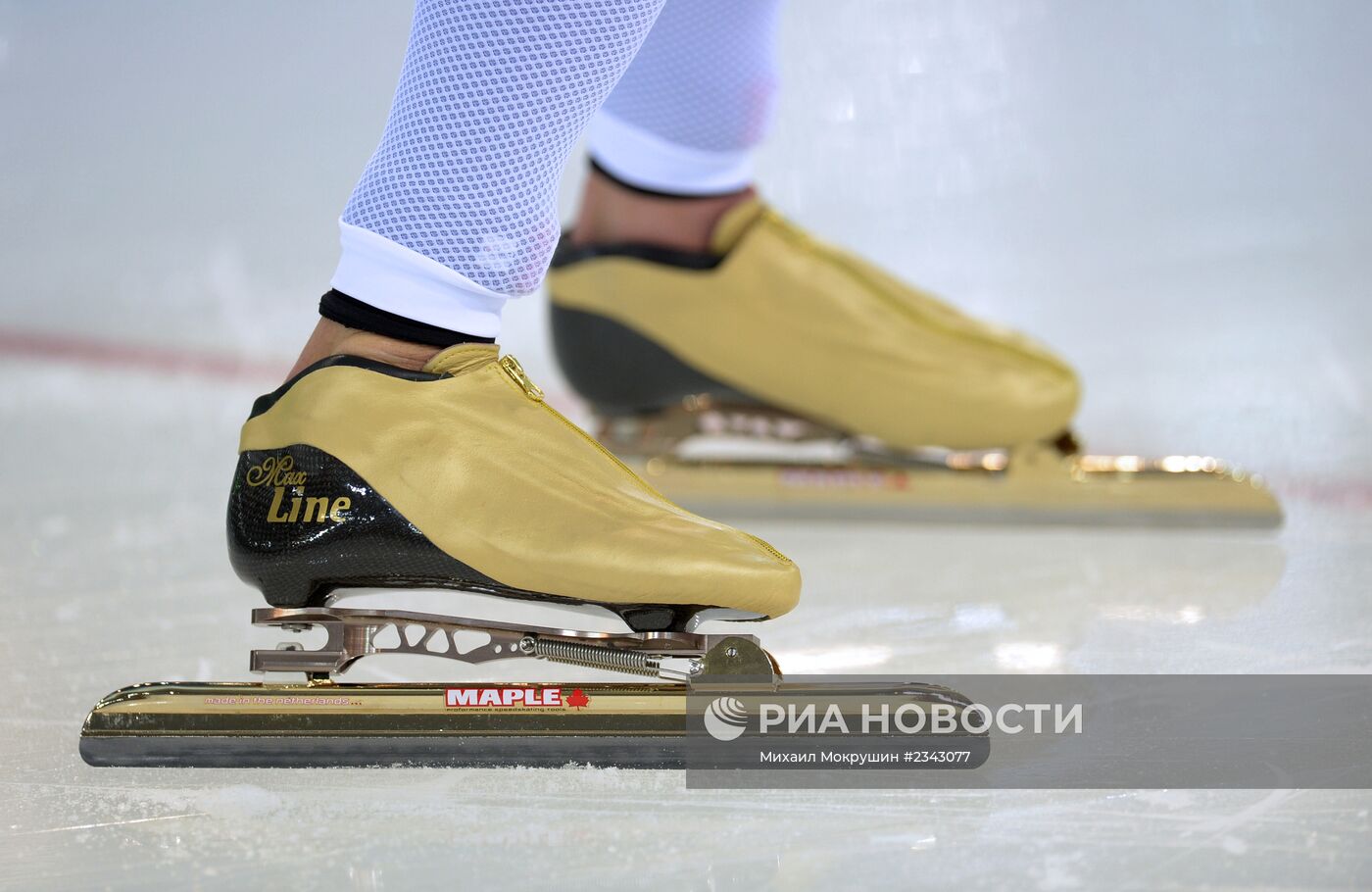Конькобежный спорт. Чемпионат России. Первый день