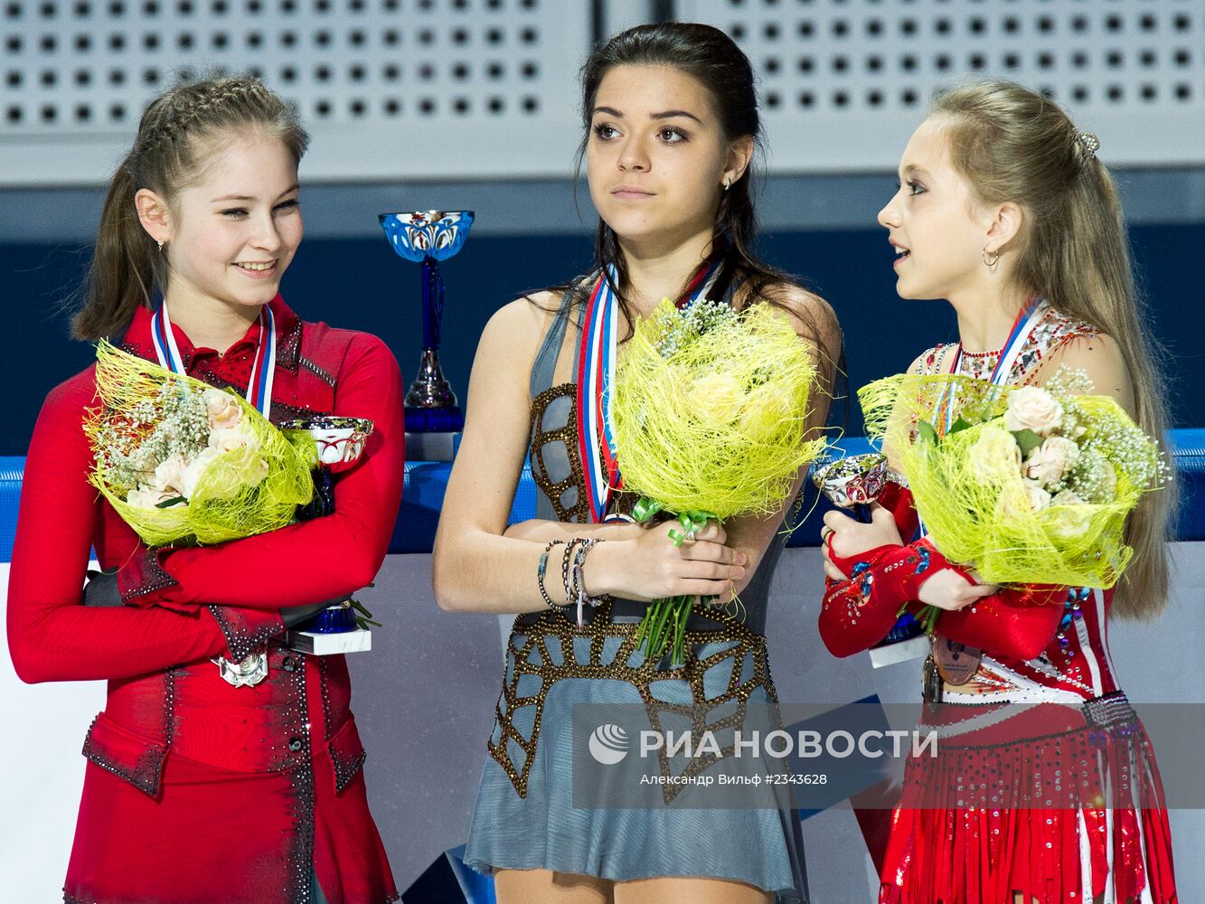 Фигурное катание. Чемпионат России. Церемония награждения