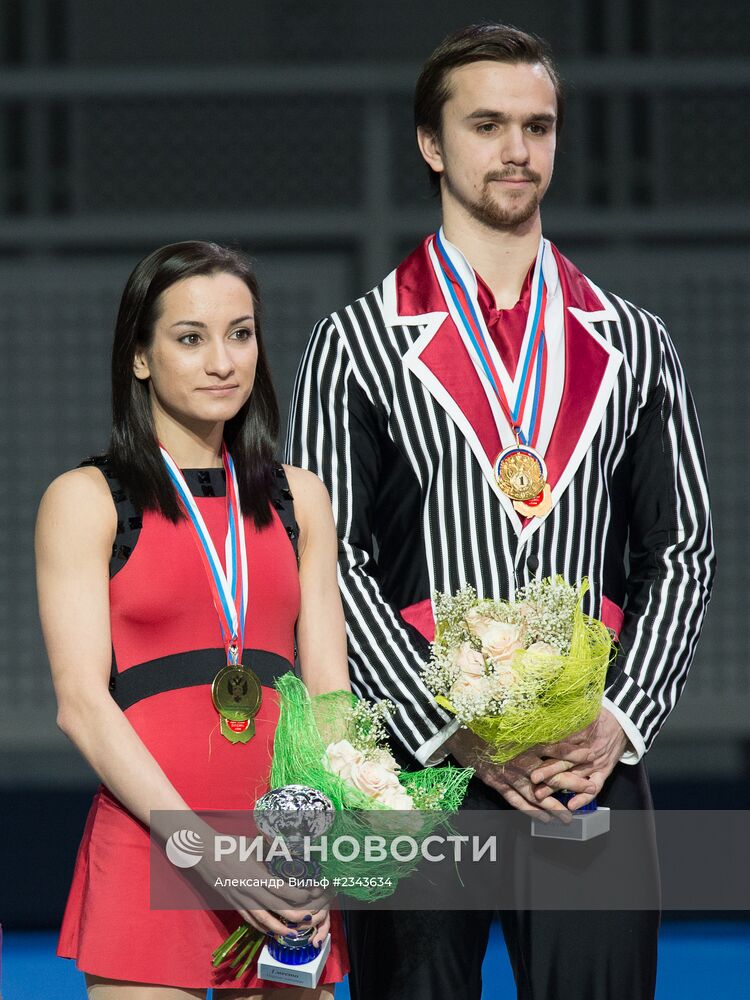 Фигурное катание. Чемпионат России. Церемония награждения