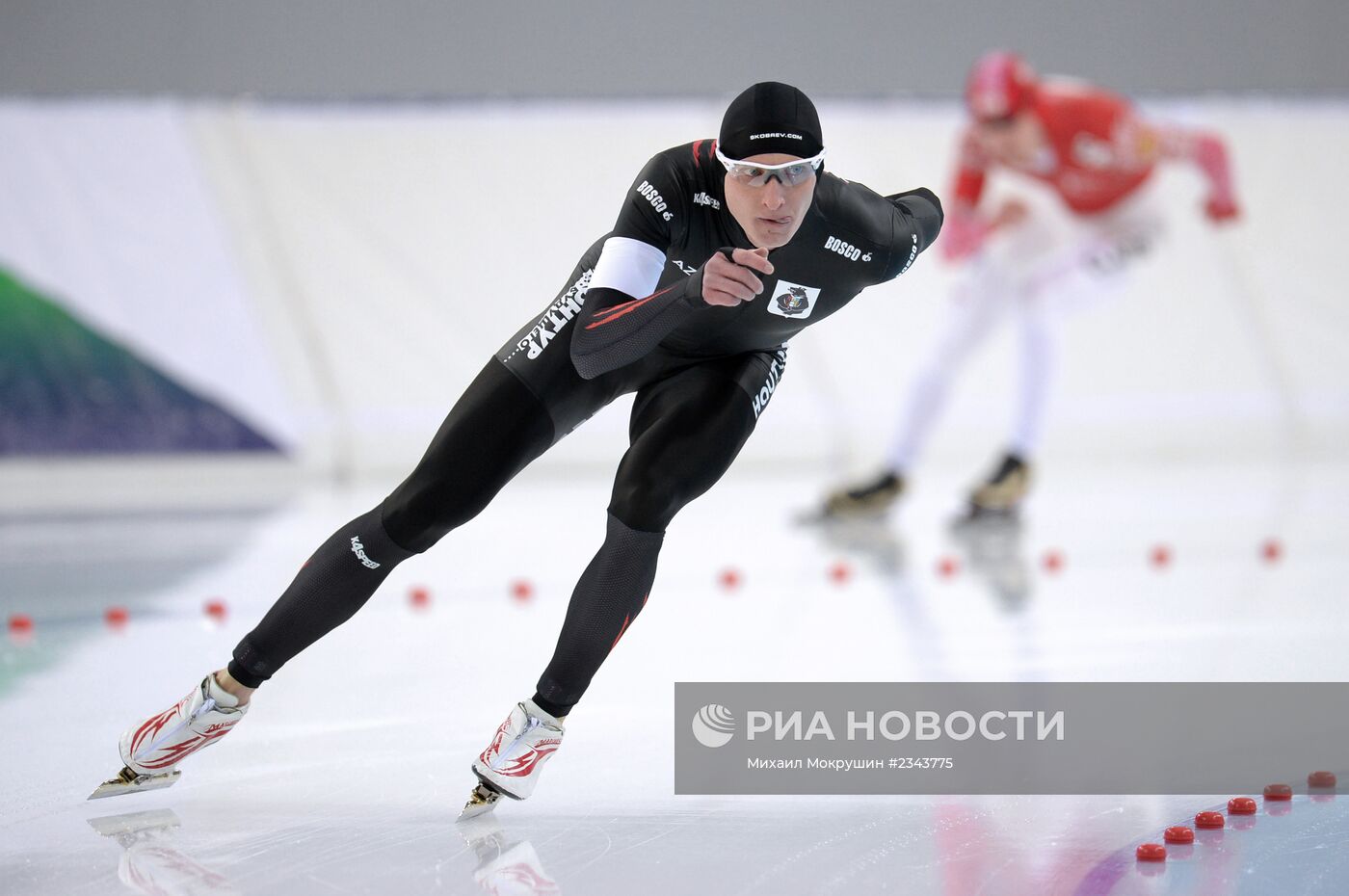 Конькобежный спорт. Чемпионат России. Второй день