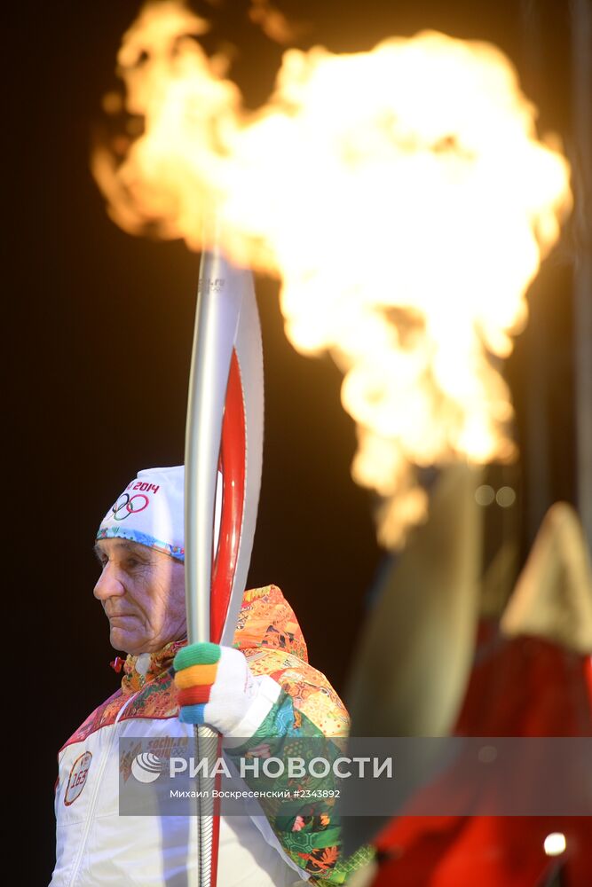 Эстафета Олимпийского огня. Чебоксары