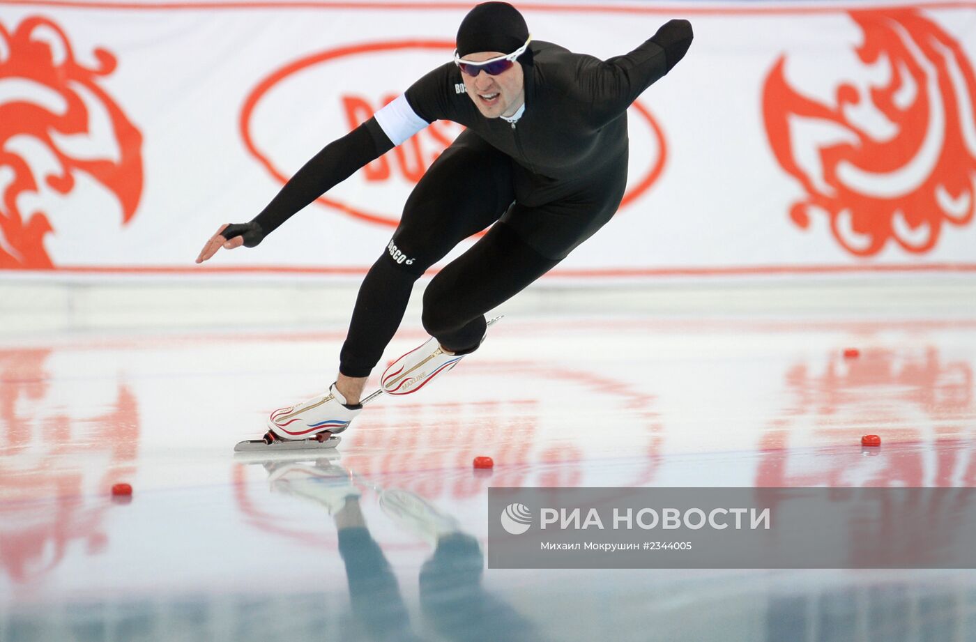 Конькобежный спорт. Чемпионат России. Третий день