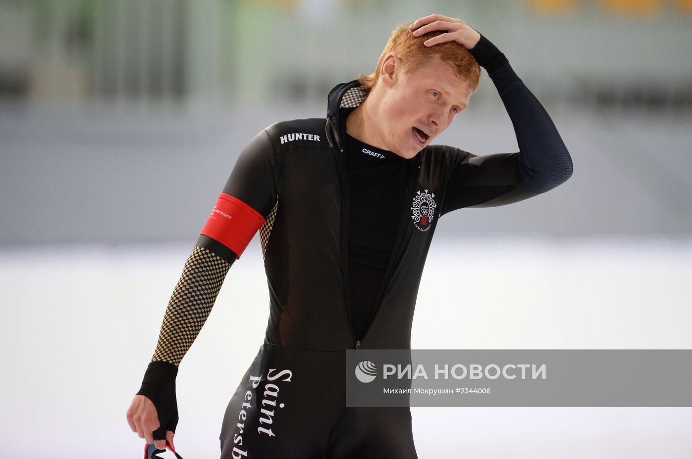 Конькобежный спорт. Чемпионат России. Третий день