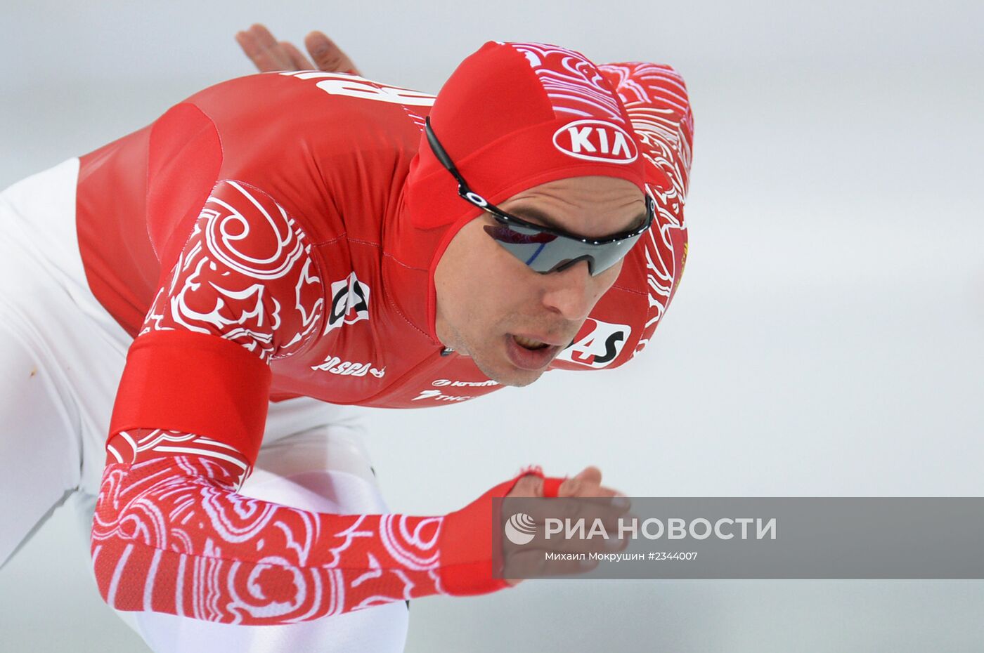 Конькобежный спорт. Чемпионат России. Третий день