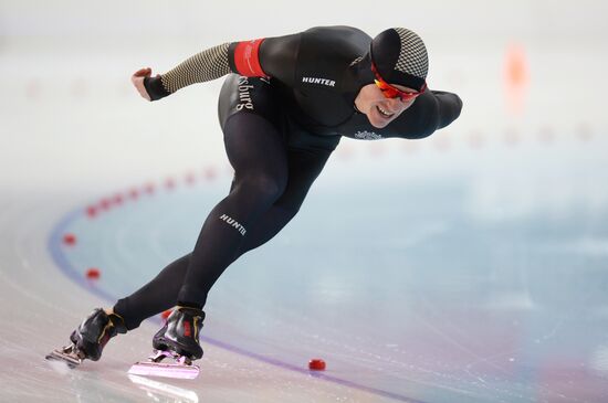 Конькобежный спорт. Чемпионат России. Третий день