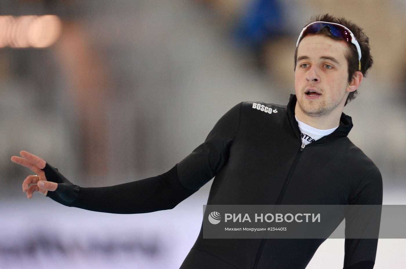 Конькобежный спорт. Чемпионат России. Третий день