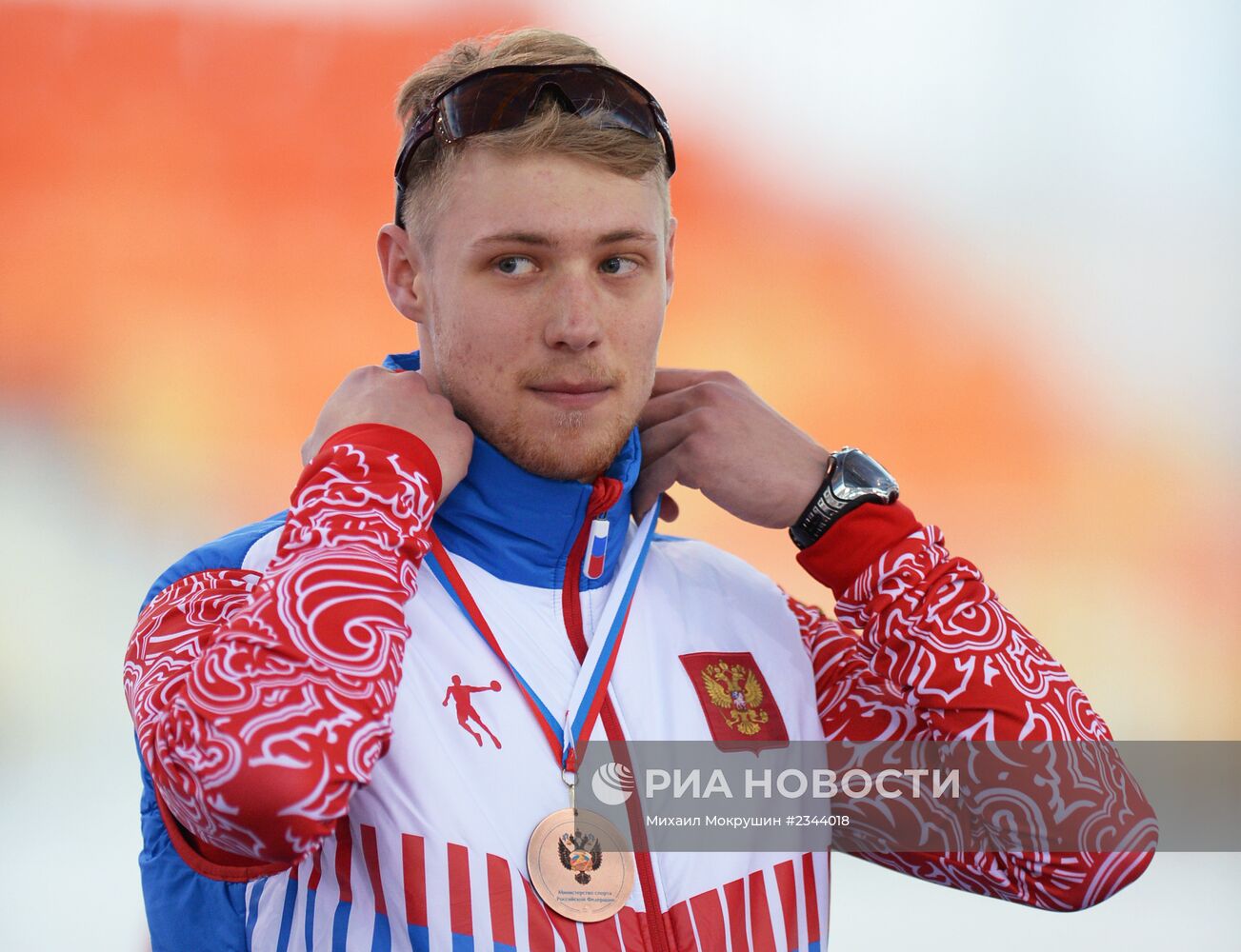 Конькобежный спорт. Чемпионат России. Третий день