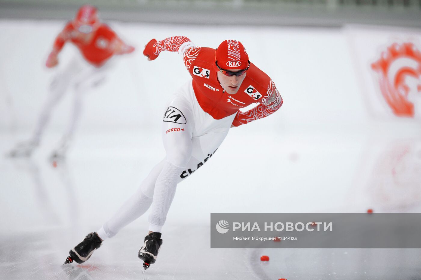 Конькобежный спорт. Чемпионат России. Третий день