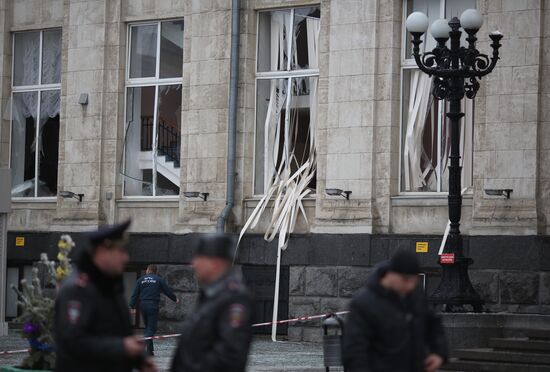 Теракт на железнодорожном вокзале в Волгограде