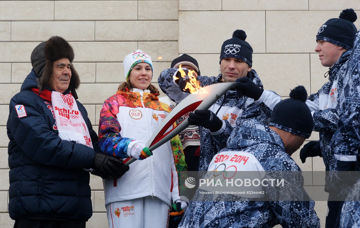 Эстафета Олимпийского огня. Республика Татарстан