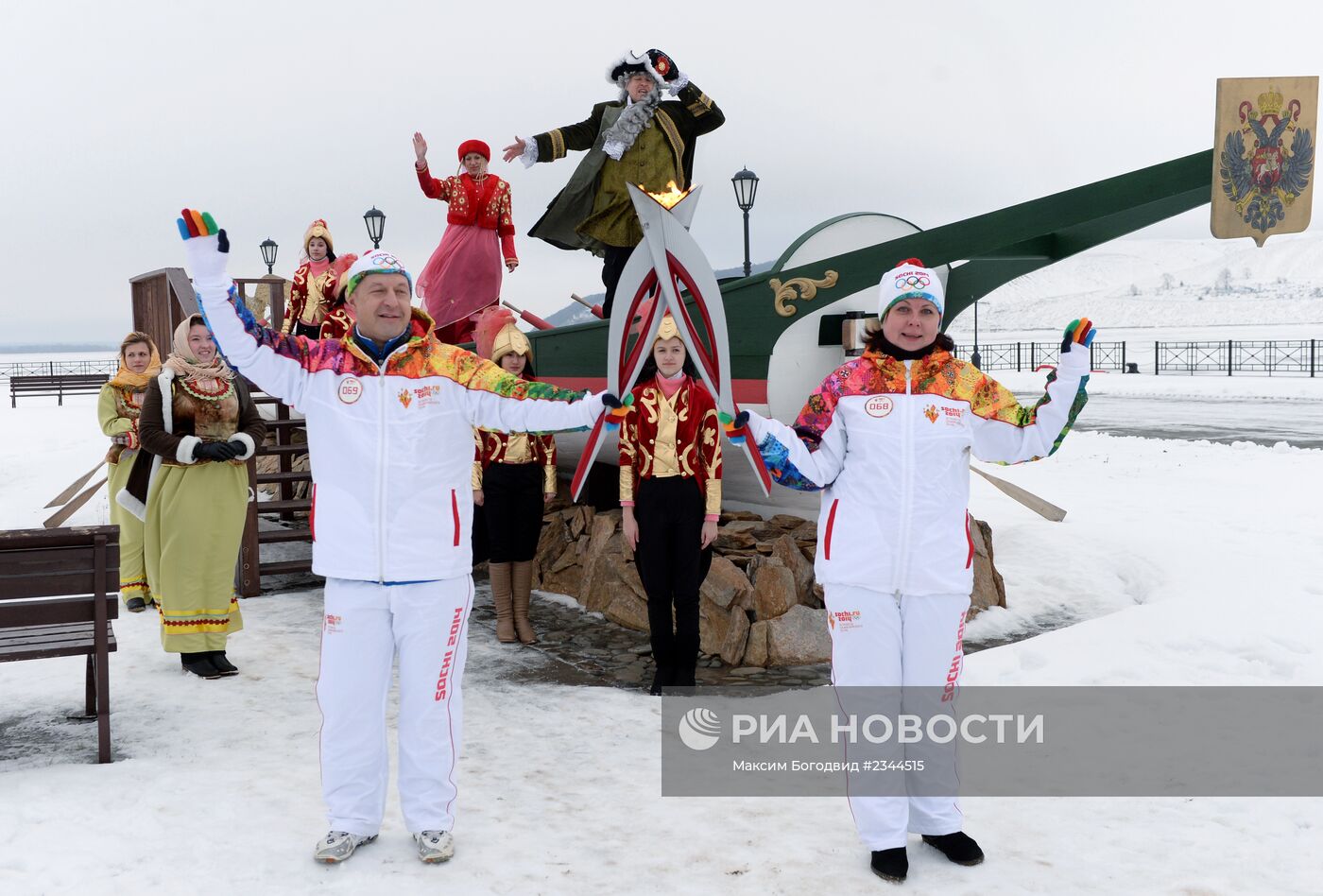 Эстафета Олимпийского огня. Республика Татарстан