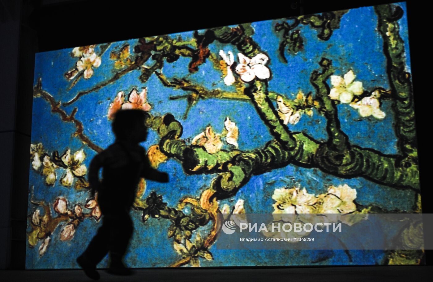 Выставка "Ван Гог. Ожившие полотна" с использованием новейшей технологии SENSORY4™
