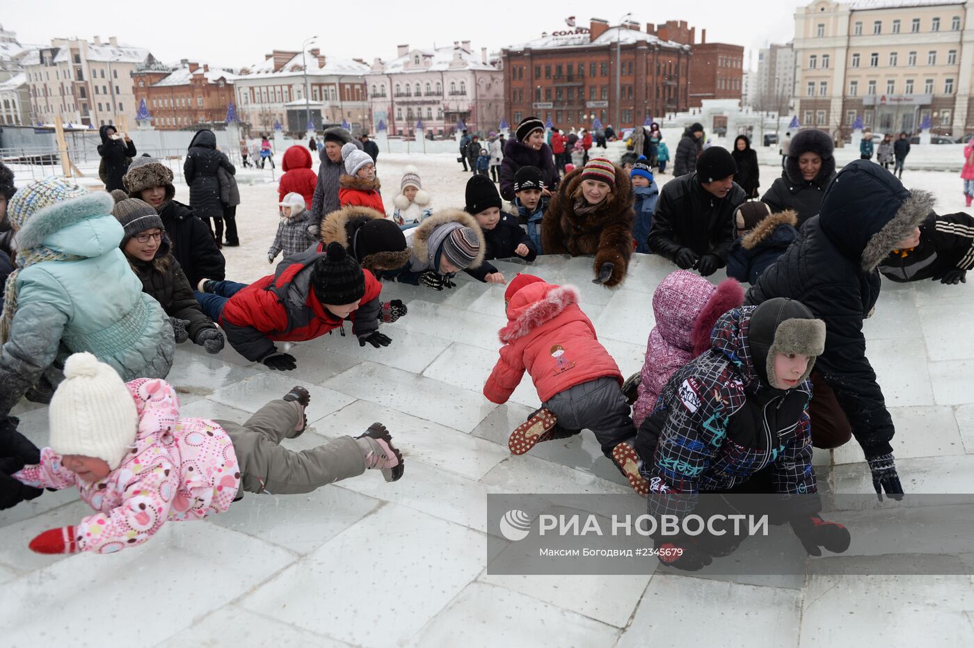 Казань в новогодние праздничные дни