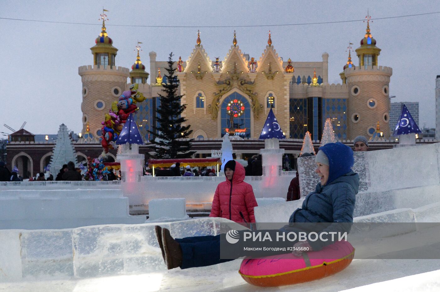 Казань в новогодние праздничные дни