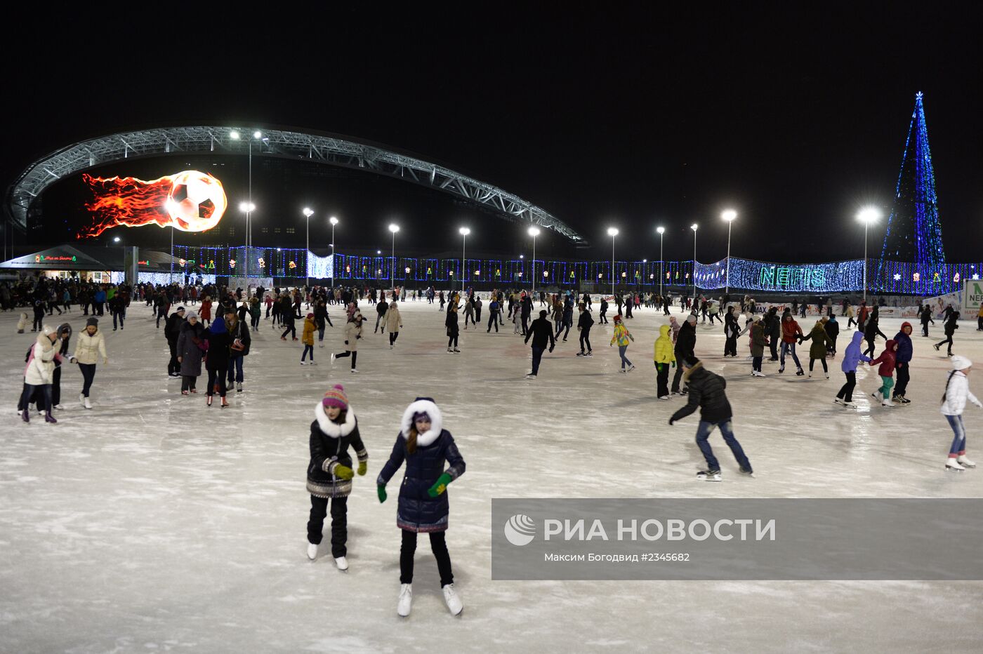 Казань в новогодние праздничные дни