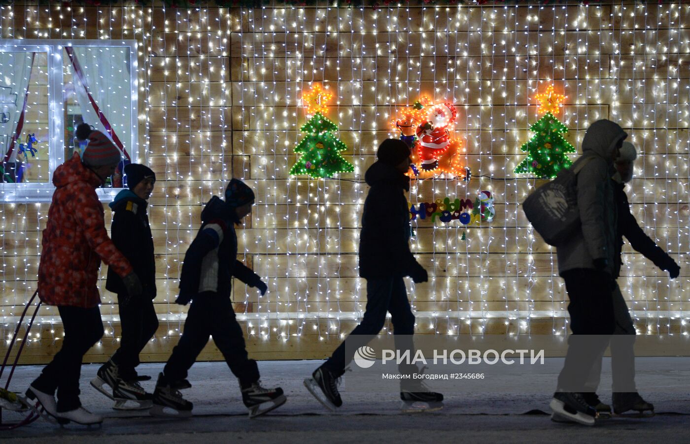 Казань в новогодние праздничные дни