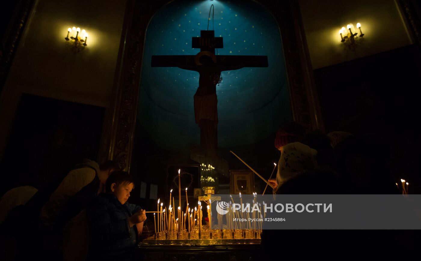 Празднование Рождества в регионах России