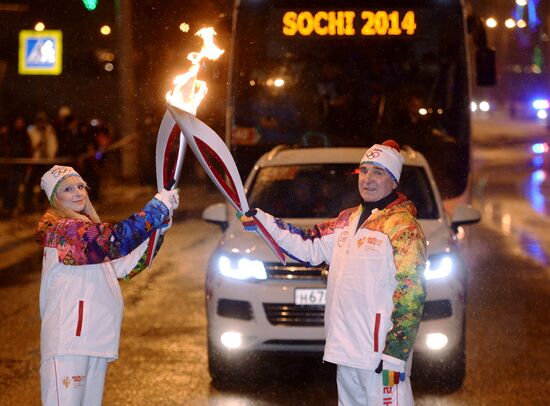 Эстафета Олимпийского огня. Саранск