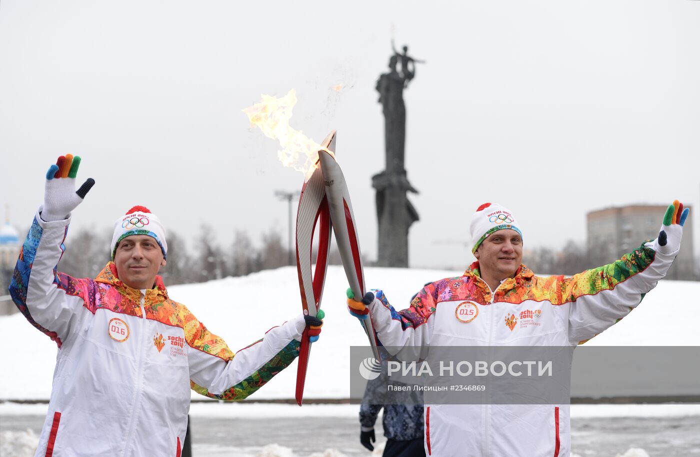 Эстафета Олимпийского огня. Пенза