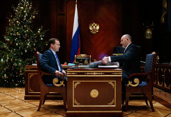 Встреча Д.Медведева и К.Ильковского