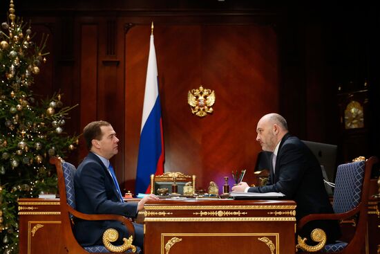 Встреча Д.Медведева и К.Ильковского