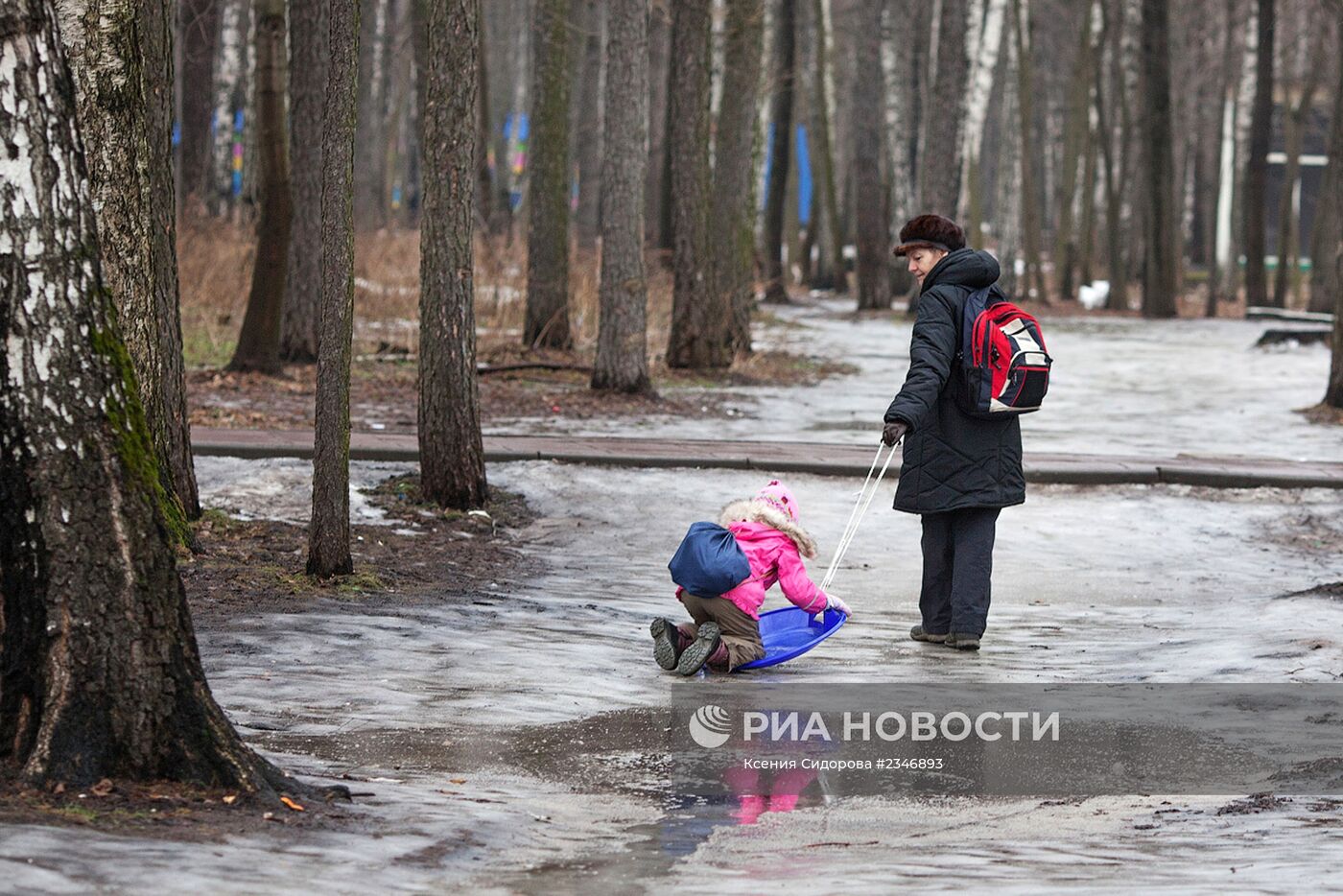 В Москве установилась аномально теплая погода