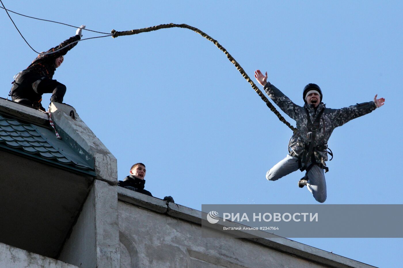 Акция "День RopeJumping" во Владивостоке